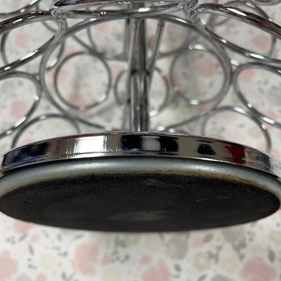 K-Cup Holder - Spinning - Chrome Color Finish - Holds 27 cups - Picture 6 of 7